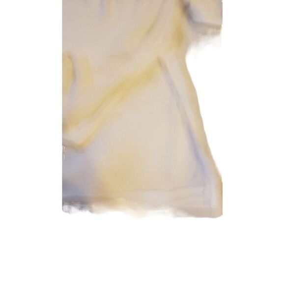 Seven7 Sweater Shirt Womens Size 1X Color Egret Light See Thru Tie Back Detail - Picture 4 of 16